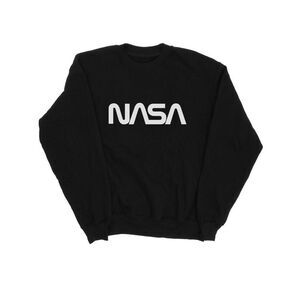 NASA Mens Modern Logo Sweatshirt / Black